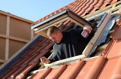 Pose de fenêtres de toit Velux à Ozolles
